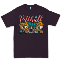 Plum pittbull mom Premium Tee - Artiststas