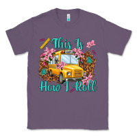 Lavender this is how i roll Classic Tee - NancyCooperArtShop
