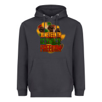 Smoke Juneteenth celebrate freedom Heavyweight Hoodie - HowdyJamesFarm