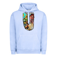 Pigment Grape Ice farm life alphabet lowercase letters u Urban Hoodie - BundleAndBundleShop