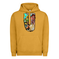 Pigment Peanut Butter farm life alphabet lowercase letters u Urban Hoodie - BundleAndBundleShop