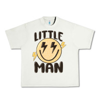 Pistachio little man Urban Heavy Tee - MaliasSmallBusiness