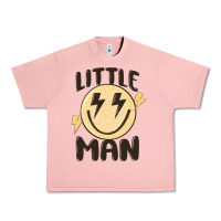 Salmon little man Urban Heavy Tee - MaliasSmallBusiness