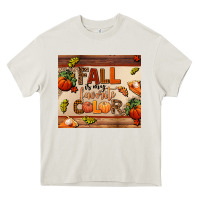 Cream fall is my favorite color Heavy Core Tee - AdoDesignShop
