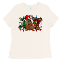 Bone joy and horse Christmas Ladies Tee - AdoDesignShop