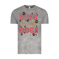 Cloud Rock busy raising dogs Vintage Tee - MaliasSmallBusiness
