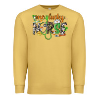 Antique Gold One lucky Nurse St. Patrick's Day Premium Sweatshirt - CowGirlArtShop