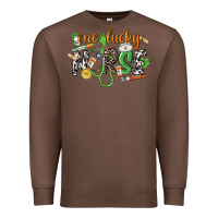 Chestnut One lucky Nurse St. Patrick's Day Premium Sweatshirt - CowGirlArtShop