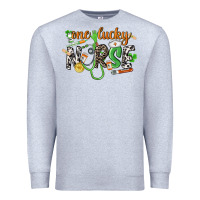 Heather Grey One lucky Nurse St. Patrick's Day Premium Sweatshirt - CowGirlArtShop