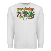 Oatmeal Heather One lucky Nurse St. Patrick's Day Premium Sweatshirt - CowGirlArtShop