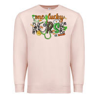 Pale Pink One lucky Nurse St. Patrick's Day Premium Sweatshirt - CowGirlArtShop