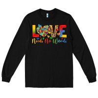 Black love needs no words Long Sleeve Tee - LillyAllenDesigns
