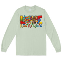 Matcha love needs no words Long Sleeve Tee - LillyAllenDesigns