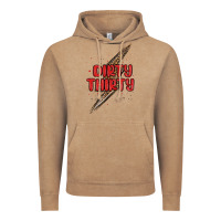 Vintage Coffee dirty thirty lightning bolt Vintage Hoodie - MaliasSmallBusiness