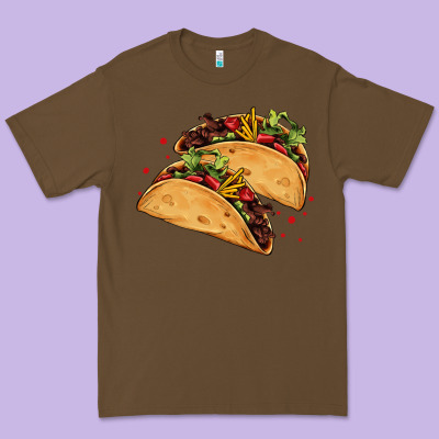 Mexican Taco's Premium Tee Designed By Adodesignshop