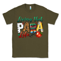 Army Green living that para life Classic Tee - NancyCooperArtShop