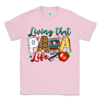 Bubblegum Pink living that para life Classic Tee - NancyCooperArtShop