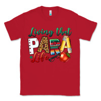 Red living that para life Classic Tee - NancyCooperArtShop