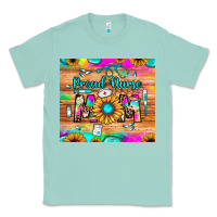 Seafoam proud nurse mom Classic Tee - JahusDesignShop