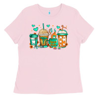 Bubblegum Pink dental life coffee cups Ladies Tee - Jasminsmagicworld