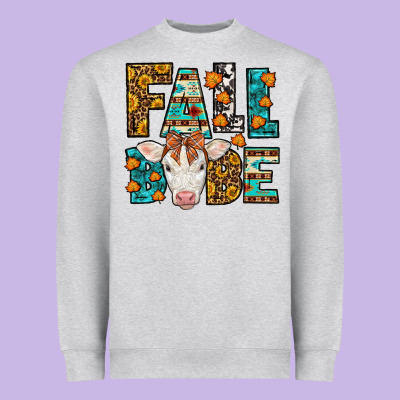 Fall Babe Baby Calf Heavyweight Sweatshirt Designed By Lillyallendesigns