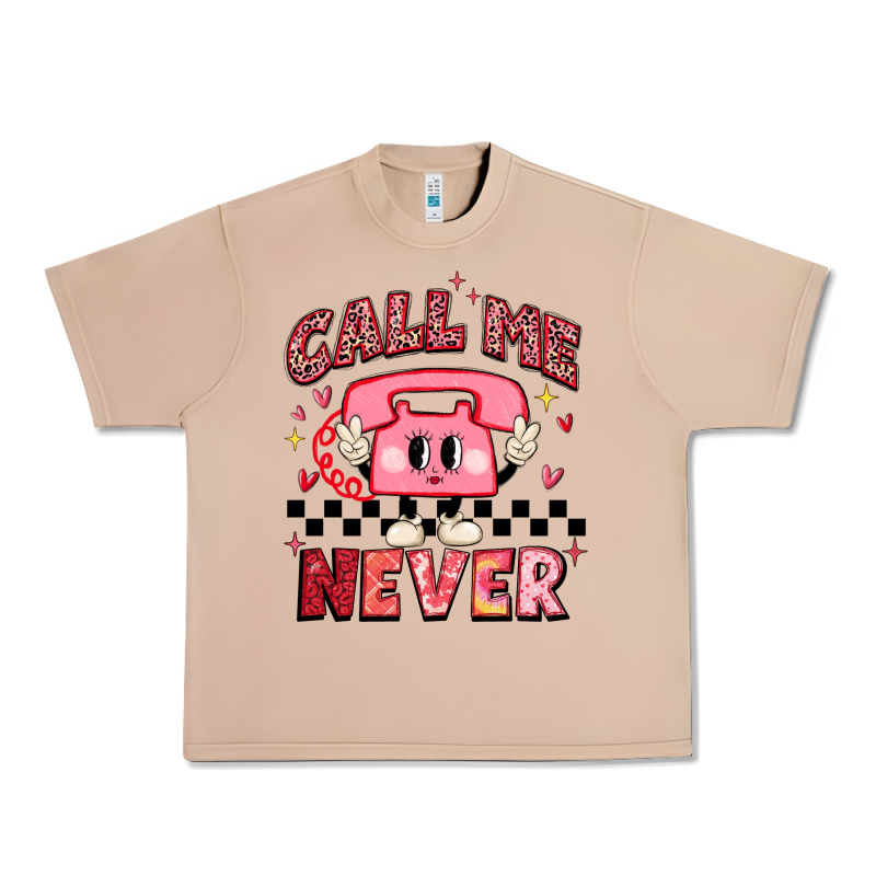 Call Me Never Urban Heavy Tee by MaliasSmallBusiness | Teevron