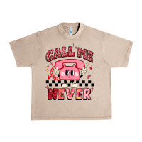 French Oak call me never Urban Heavy Tee - MaliasSmallBusiness
