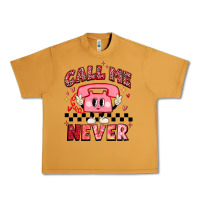 Peanut Butter call me never Urban Heavy Tee - MaliasSmallBusiness