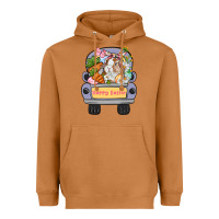 Meerkat Happy Easter bunny truck Easter Day Heavyweight Hoodie - CowGirlArtShop