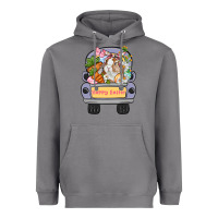 Storm Happy Easter bunny truck Easter Day Heavyweight Hoodie - CowGirlArtShop