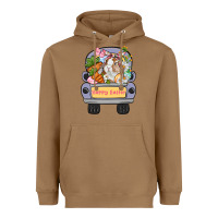 Toasted Coconut Happy Easter bunny truck Easter Day Heavyweight Hoodie - CowGirlArtShop