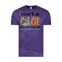 Cloud Purple i used to be cool now i just argue with miniature Vintage Tee - MaliasSmallBusiness