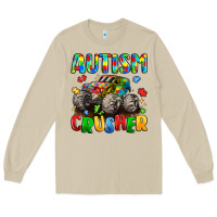Mushroom autism crusher Long Sleeve Tee - LillyAllenDesigns