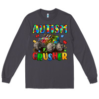 Smoke autism crusher Long Sleeve Tee - LillyAllenDesigns