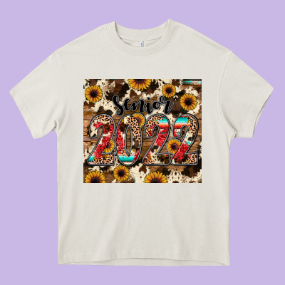 Senior 2022 Heavy Core Tee Designed By Jahusdesignshop