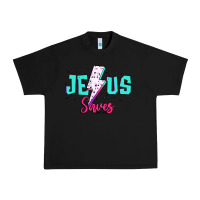 Black jesus saves Urban Heavy Tee - JahusDesignShop