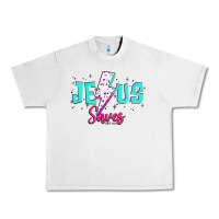 Lunar Rock jesus saves Urban Heavy Tee - JahusDesignShop
