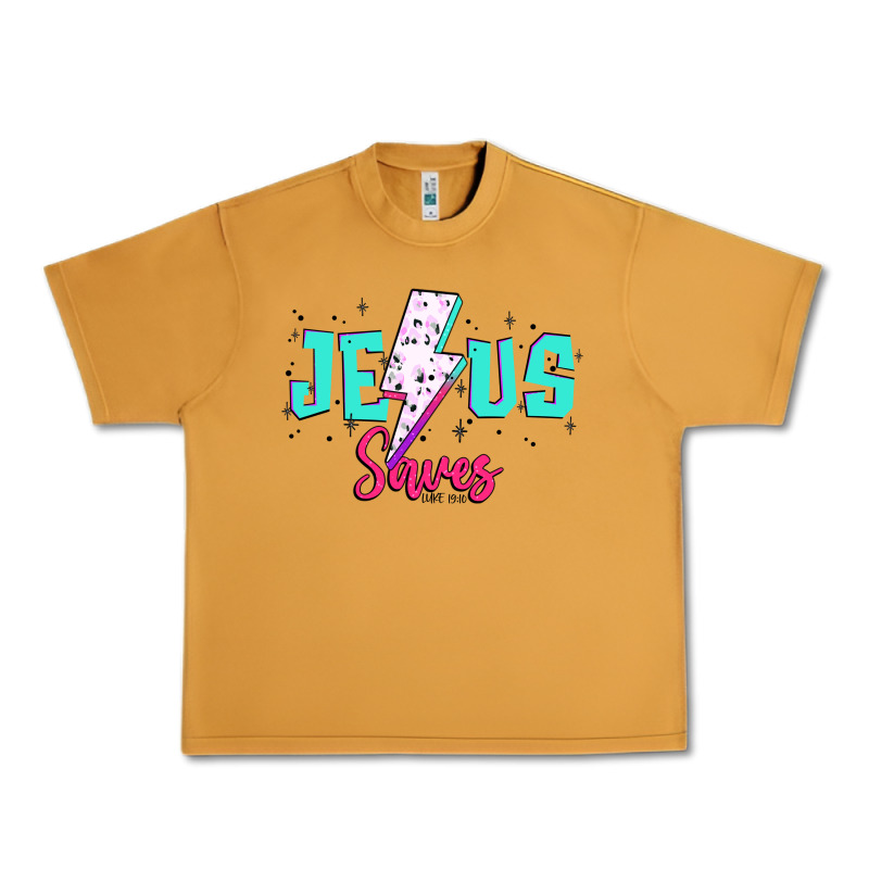 Jesus Saves Urban Heavy Tee by JahusDesignShop | Teevron