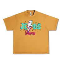 Peanut Butter jesus saves Urban Heavy Tee - JahusDesignShop
