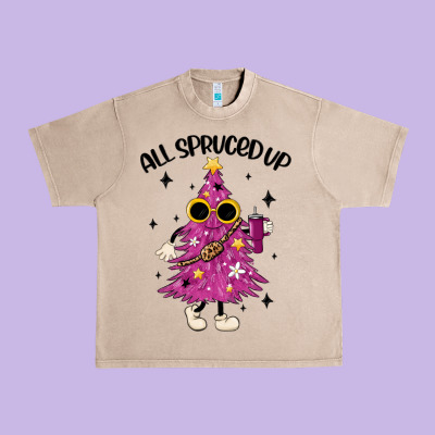 All Spruced Up Urban Heavy Tee Designed By Maliassmallbusiness