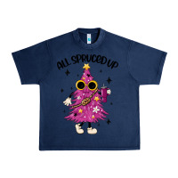 Navy all spruced up Urban Heavy Tee - MaliasSmallBusiness