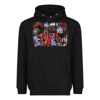 Black Oh my stars pig Heavyweight Hoodie - CowGirlArtShop