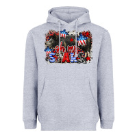 Heather Grey Oh my stars pig Heavyweight Hoodie - CowGirlArtShop
