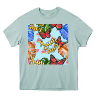Arona summer and leaf seamless pattern Heavy Core Tee - BundleAndBundleShop