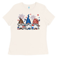 Bone 4th of july gnomes Ladies Tee - Jasminsmagicworld
