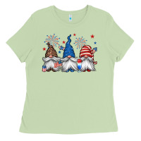 Matcha 4th of july gnomes Ladies Tee - Jasminsmagicworld