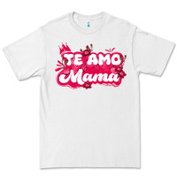 White te amo mama Premium Tee - JahusDesignShop