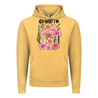 Vintage Mustard growth flower Vintage Hoodie - MaliasSmallBusiness