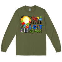 Army Green this little light of mine Long Sleeve Tee - LillyAllenDesigns