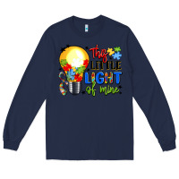 Navy this little light of mine Long Sleeve Tee - LillyAllenDesigns